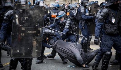 Paris’te polis protestocuları tehdit etti: Adli soruşturma açıldı