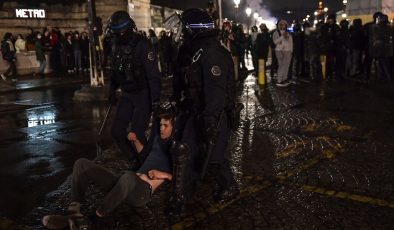 Paris’te 71 kişi gözaltına alındı