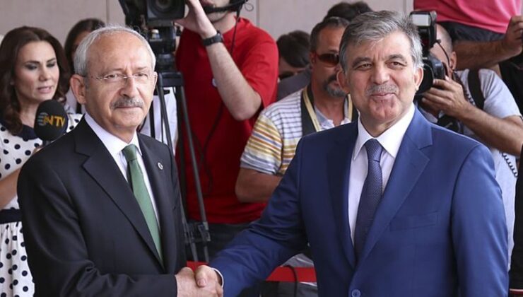 Kılıçdaroğlu, Abdullah Gül’le görüştü