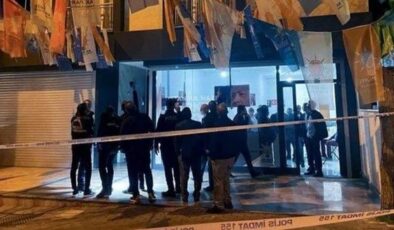 AKP seçim irtibat bürosuna saldıranlar yakalandı