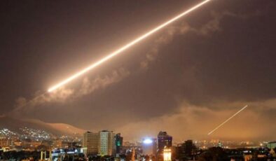 İsrail’den Suriye’deki askeri hedeflere saldırı