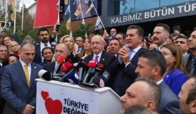 Sarıgül’den Kılıçdaroğlu’na destek