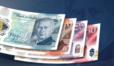 Kral Charles banknotları 2024’te dolaşıma girecek 