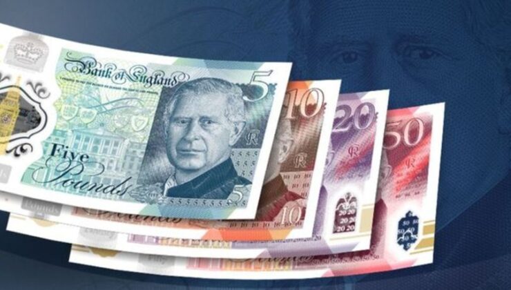 Kral Charles banknotları 2024’te dolaşıma girecek 