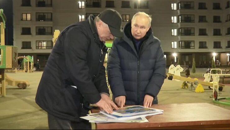 Putin, Ukrayna’nın Herson ve Luhansk bölgelerini ziyaret etti