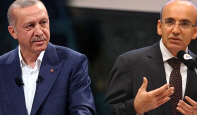 Erdoğan, Mehmet Şimşek’le görüştü
