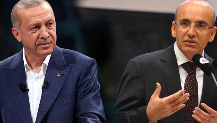 Erdoğan, Mehmet Şimşek’le görüştü