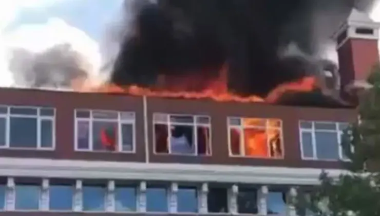 Ankara’da hastanede yangın paniği