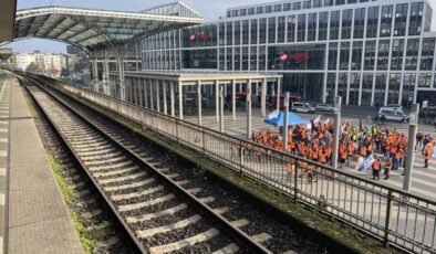 Almanya’da demiryolu ulaşımda 50 saatlik grev!