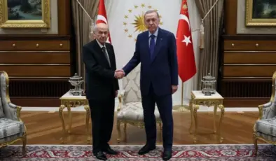 Erdoğan, MHP lideri Bahçeli’yi kabul etti