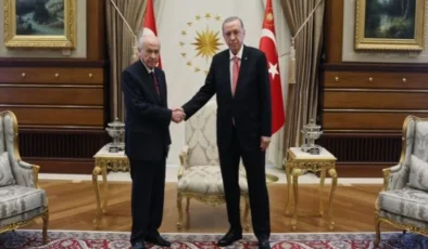 Erdoğan, Bahçeli ile görüştü!