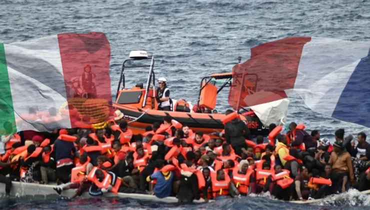 Fransa ve İtalya arasında göçmen krizi