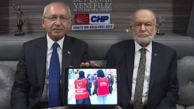 Kılıçdaroğlu ile Karamollaoğlu kamera karşısına geçti