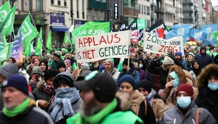 Avrupa’da hayat pahalılığı protestoları artarak devam ediyor