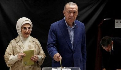 Erdoğan’ın oy kullandığı okulda gerginlik