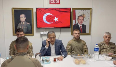 Cumhurbaşkanı Erdoğan, Cudi Dağı’ndaki jandarmalara seslendi