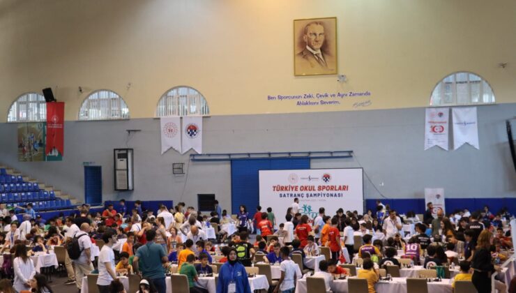 Türkiye Okul Sporları Satranç Şampiyonası tamamlandı
