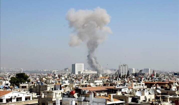 Son dakika… Şam’da büyük patlama