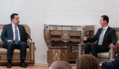 13 yıl sonra ilk: Irak Başbakanı Sudani, Esad ile görüştü
