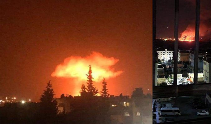 Son dakika… İsrail yeniden Şam’ı vurdu