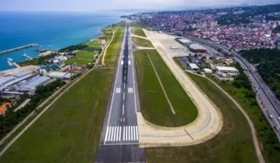 Trabzon Havalimanı’nda “kırmızı kil” alarmı