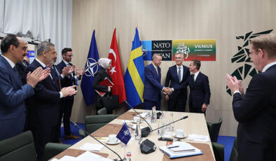 Türkiye, İsveç ve NATO’nun üçlü görüşmesi sonrası yazılı açıklama yapıldı