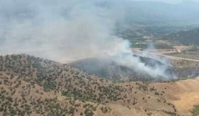 İzmir’de yangın! Ormanlık alana sıçradı