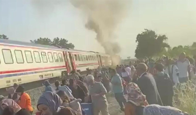 Denizli’de tren yangını: Facia ucuz atlatıldı