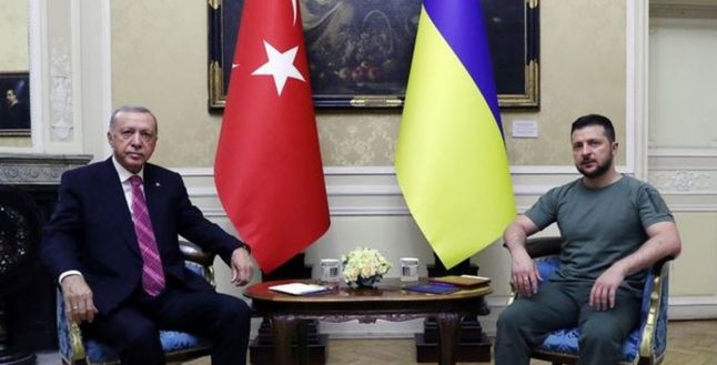 Zelenskiy’den Cumhurbaşkanı Erdoğan’a ziyaret
