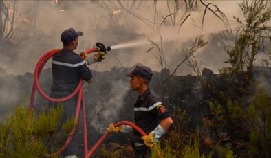 Fas’ın kuzeyindeki orman yangını üç gündür devam ediyor