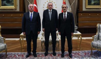 Erdoğan Yargıtay Başkanı ile Başsavcısı’nı kabul etti