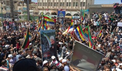 Suriye’de Şam yönetimi karşıtı gösteriler iki haftadır sürüyor