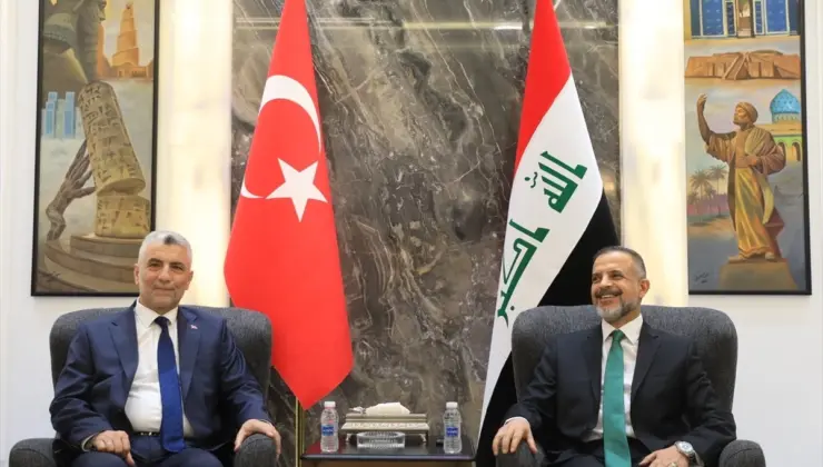 Ticaret Bakanı Bolat, Irak İmar Bakanı Rekani ile görüştü