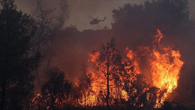 Yunanistan’da orman yangınları 16 gündür devam ediyor