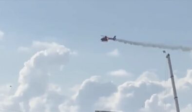 ABD’nin Florida eyaletinde yangın kurtarma helikopteri düştü