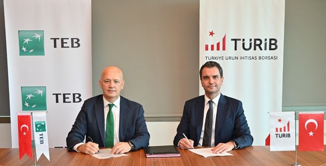 TEB ve Türkiye Ürün İhtisas Borsası’ndan tarımda dönüşüm için iş birliği