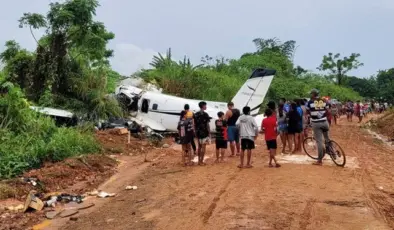 Brezilya’da turistleri taşıyan uçak düştü: 14 ölü