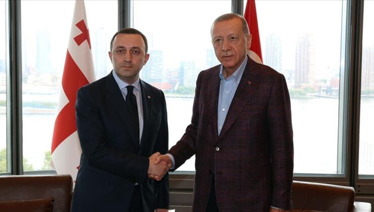 Erdoğan, Gürcistan Başbakanı Garibaşvili ile görüştü