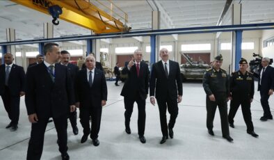 Erdoğan ve Aliyev, Nahçıvan Askeri Kompleksi’nin açılışını yaptı