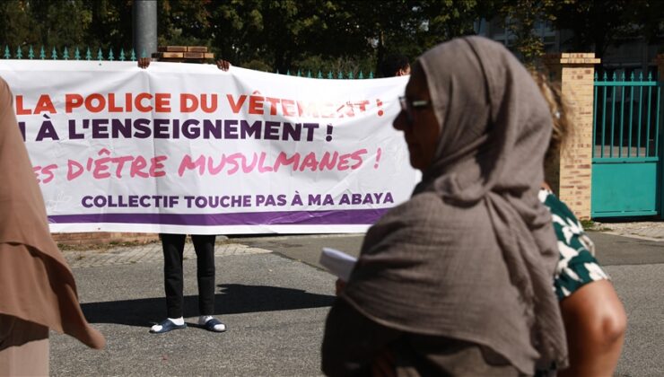 Fransa’da 3 sendika, okullardaki abaya yasağını Danıştay’a taşıdı