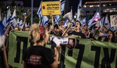 İsrail’de yargı düzenlemesine karşı protestolar 39. hafta da devam etti