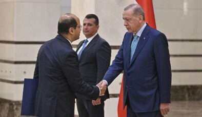 Cumhurbaşkanı Erdoğan, Mısır Büyükelçisini kabul etti