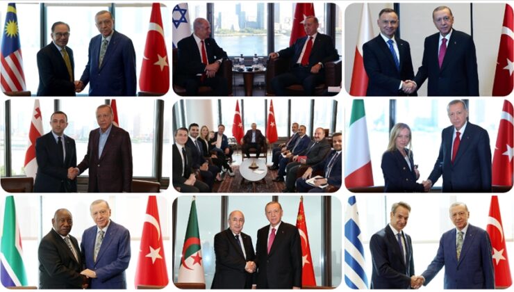 Cumhurbaşkanı Erdoğan’dan BM’de yoğun diplomasi trafiği