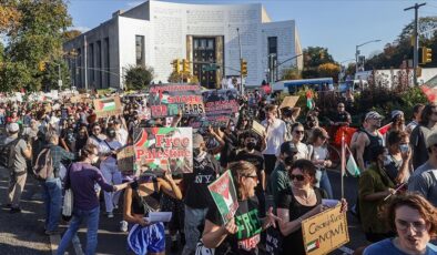 ABD’de İsrail karşıtı protestolar düzenlendi