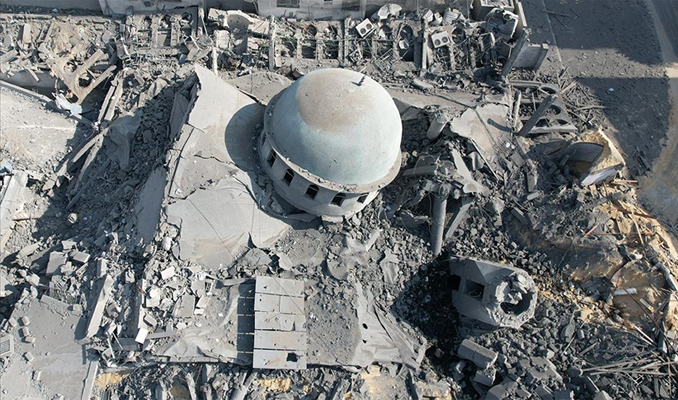 İsrail, Gazze’de 7 Ekim’den bu yana 26 camiyi tamamen yıktı