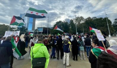 Cenevre’de, İsrail’in Gazze’ye yönelik saldırıları protesto edildi