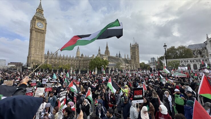 Braverman’e göre Filistin’e destek gösterileri “nefret yürüyüşleri”