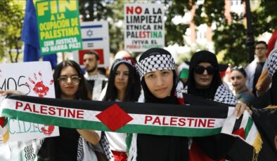Latin Amerika’da Filistin’e destek gösterileri yapıldı