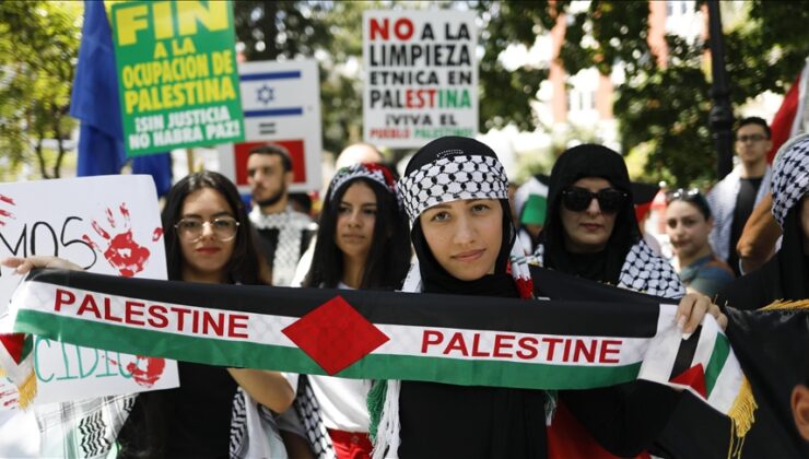 Latin Amerika’da Filistin’e destek gösterileri yapıldı