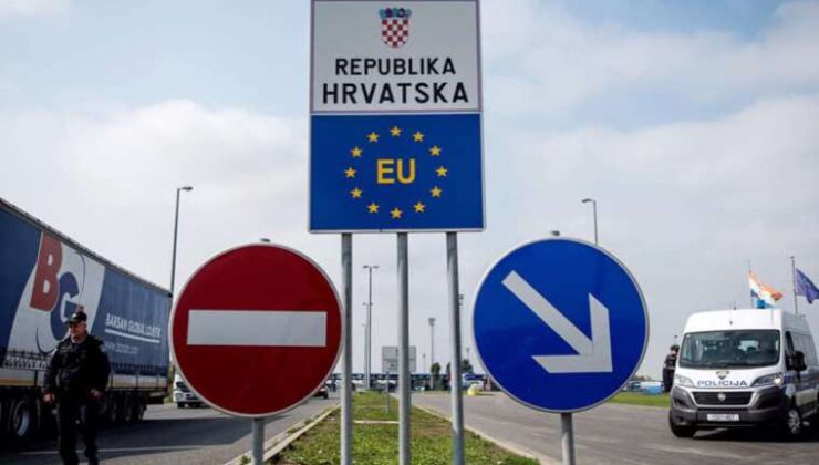 Hırvatistan da ‘sınır kontrolü’ için harekete geçti